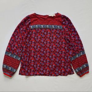 LOFT Long-Sleeve Blouse